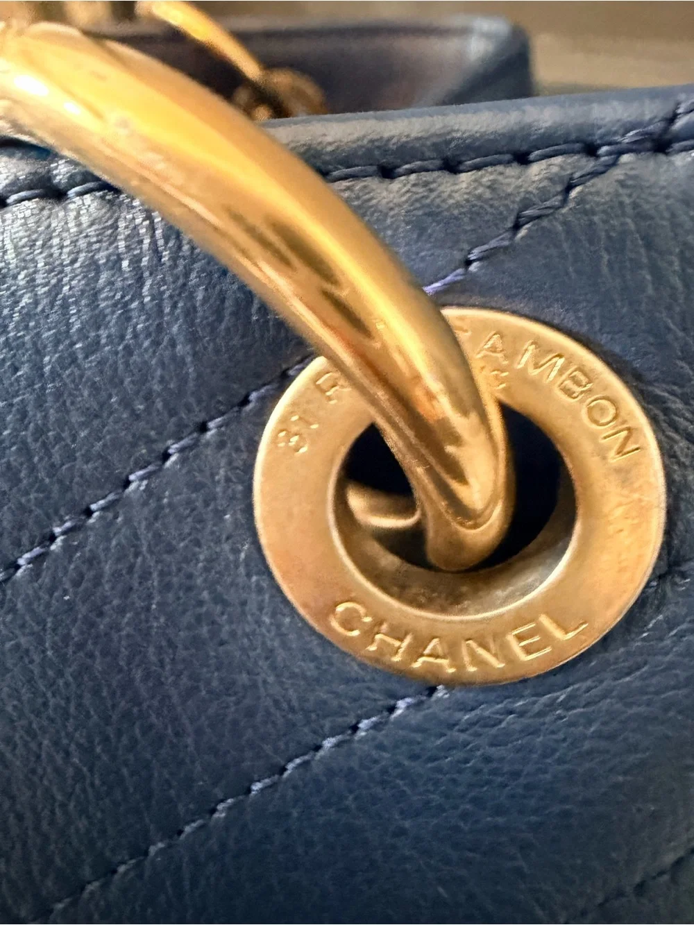 Chanel Chevron Python Chic Small Shopping Tote | 2018 Series